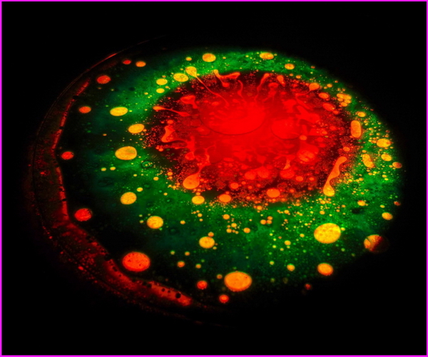 Liquid Nebula Light Show